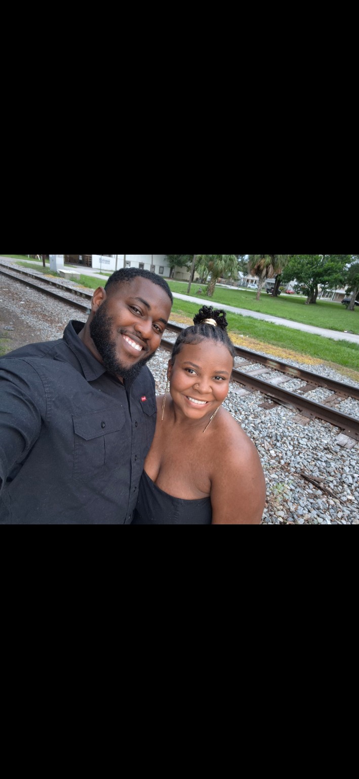 Hajjii and his wife Kaya smiling together